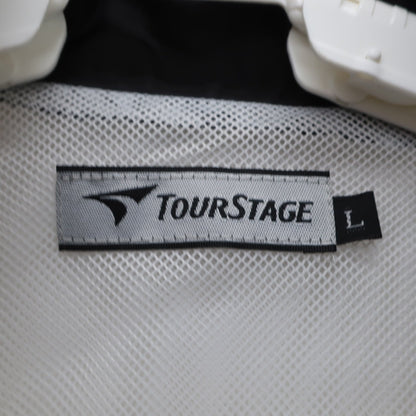 TOURSTAGE(ツアーステージ) フルジップジャケット 白 メンズ L A