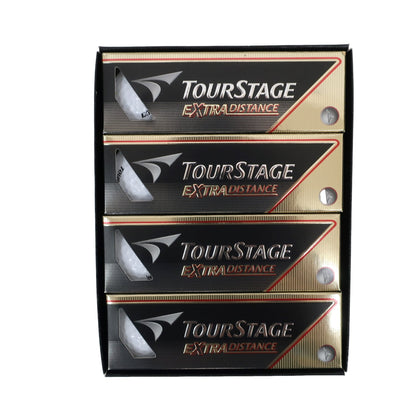 TOURSTAGE(ツアーステージ) ゴルフボール 白 1ダース EXTRA DISTANCE N
