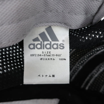 adidas(アディダス) キャップ 白黒 メンズ フリーサイズ B