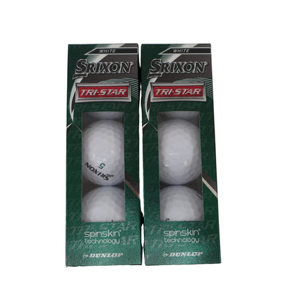 SRIXON(スリクソン) ゴルフボール 白 2スリーブ TRI-STAR 2020年モデル N