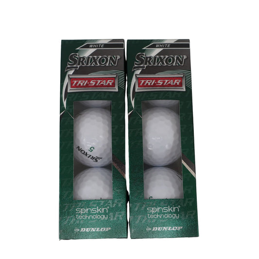 SRIXON(スリクソン) ゴルフボール 白 2スリーブ TRI-STAR 2020年モデル N
