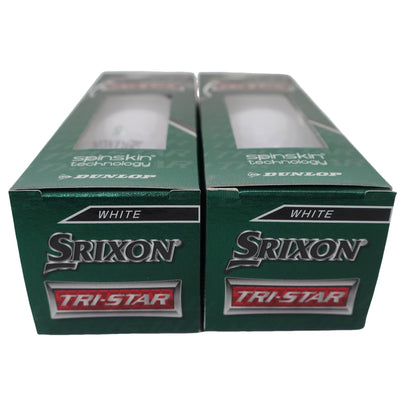 SRIXON(スリクソン) ゴルフボール 白 2スリーブ TRI-STAR 2020年モデル N