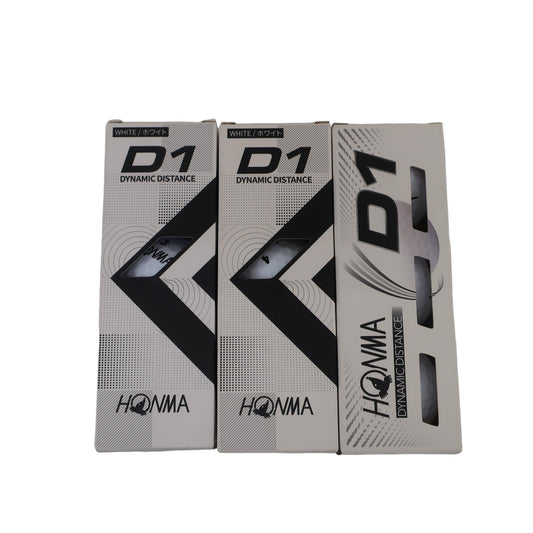 HONMA GOLF(本間ゴルフ) ゴルフボール 白 3スリーブ D1 N