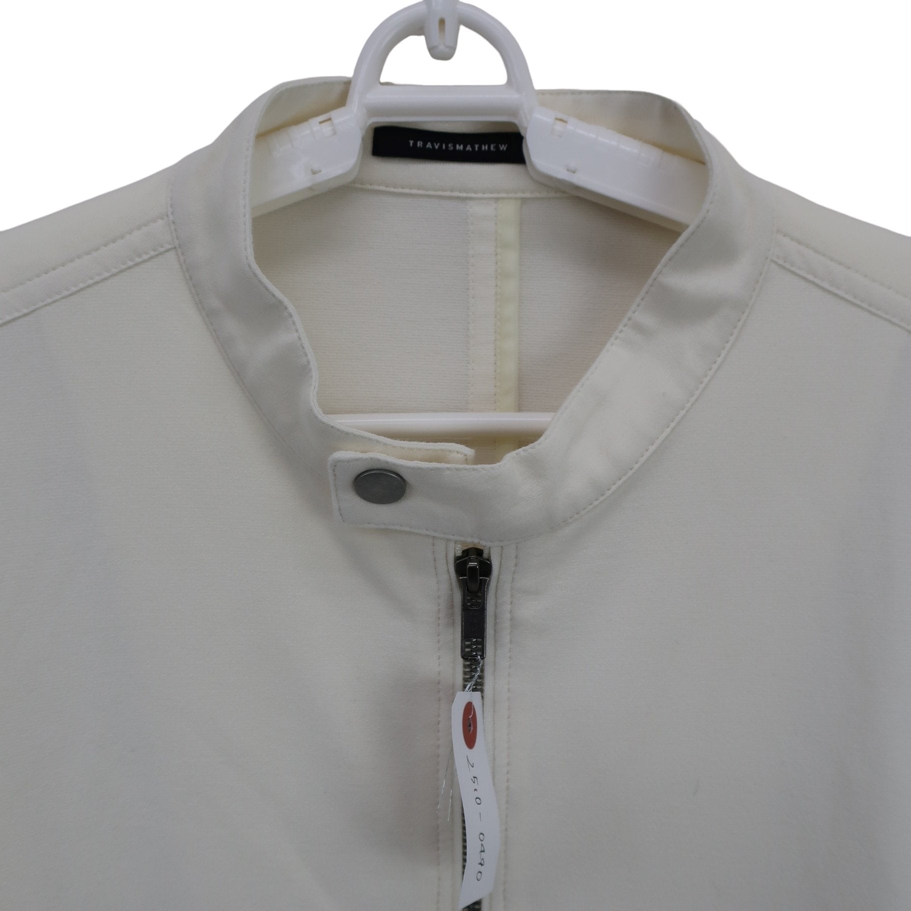 Travis Mathew フルジップジャケット 白 メンズ XL B