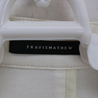 Travis Mathew フルジップジャケット 白 メンズ XL B