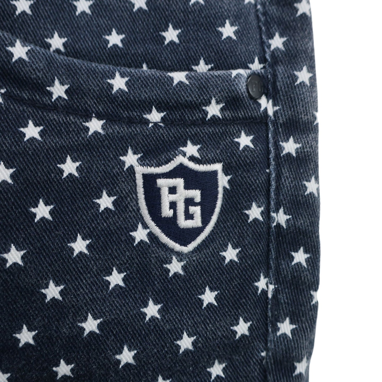 PEARLY GATES(パーリーゲイツ) パンツ ネイビー白星柄 メンズ 3 053-8231109 B