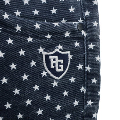 PEARLY GATES(パーリーゲイツ) パンツ ネイビー白星柄 メンズ 3 053-8231109 B