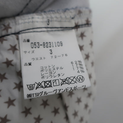 PEARLY GATES(パーリーゲイツ) パンツ ネイビー白星柄 メンズ 3 053-8231109 B