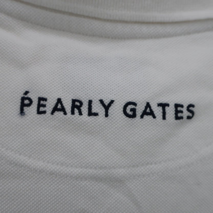 PEARLY GATES(パーリーゲイツ) ポロシャツ 白 メンズ 4 053-9160305 B