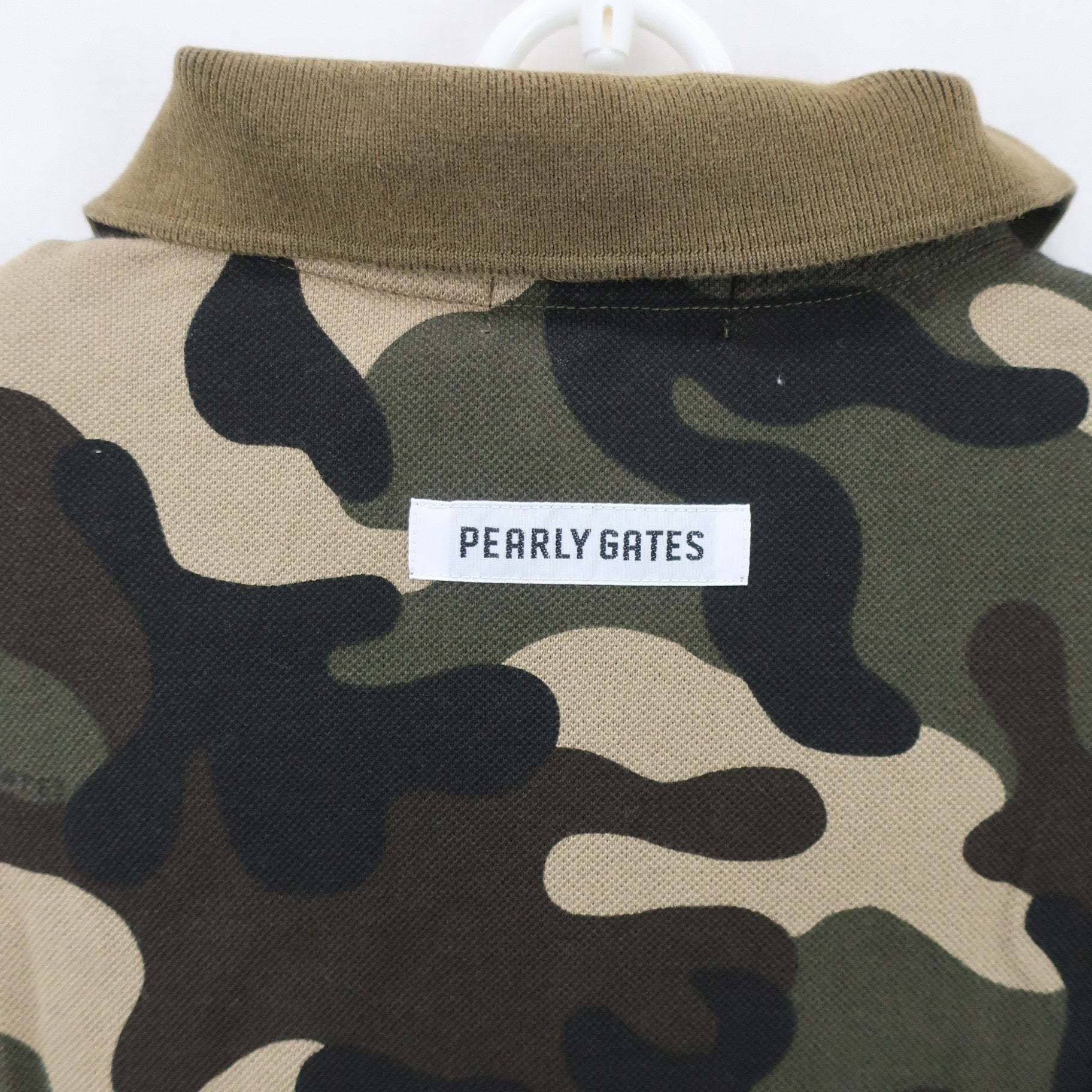 PEARLY GATES(パーリーゲイツ) ポロシャツ カモフラ柄 メンズ 4 053-7260909 B