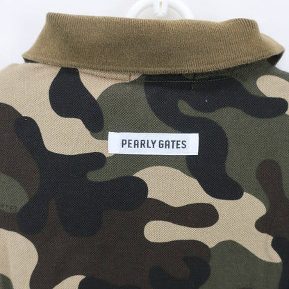 PEARLY GATES(パーリーゲイツ) ポロシャツ カモフラ柄 メンズ 4 053-7260909 B