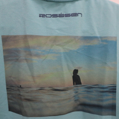 Rosasen(ロサーセン) ノースリーブポロシャツ 水色 レディース M A