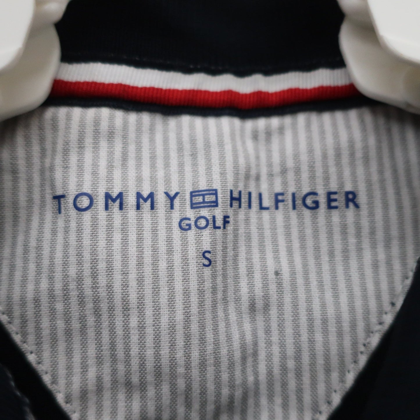 TOMMY HILFIGER GOLF(トミーヒルフィガーゴルフ) ノースリーブポロシャツ ネイビー レディース S A