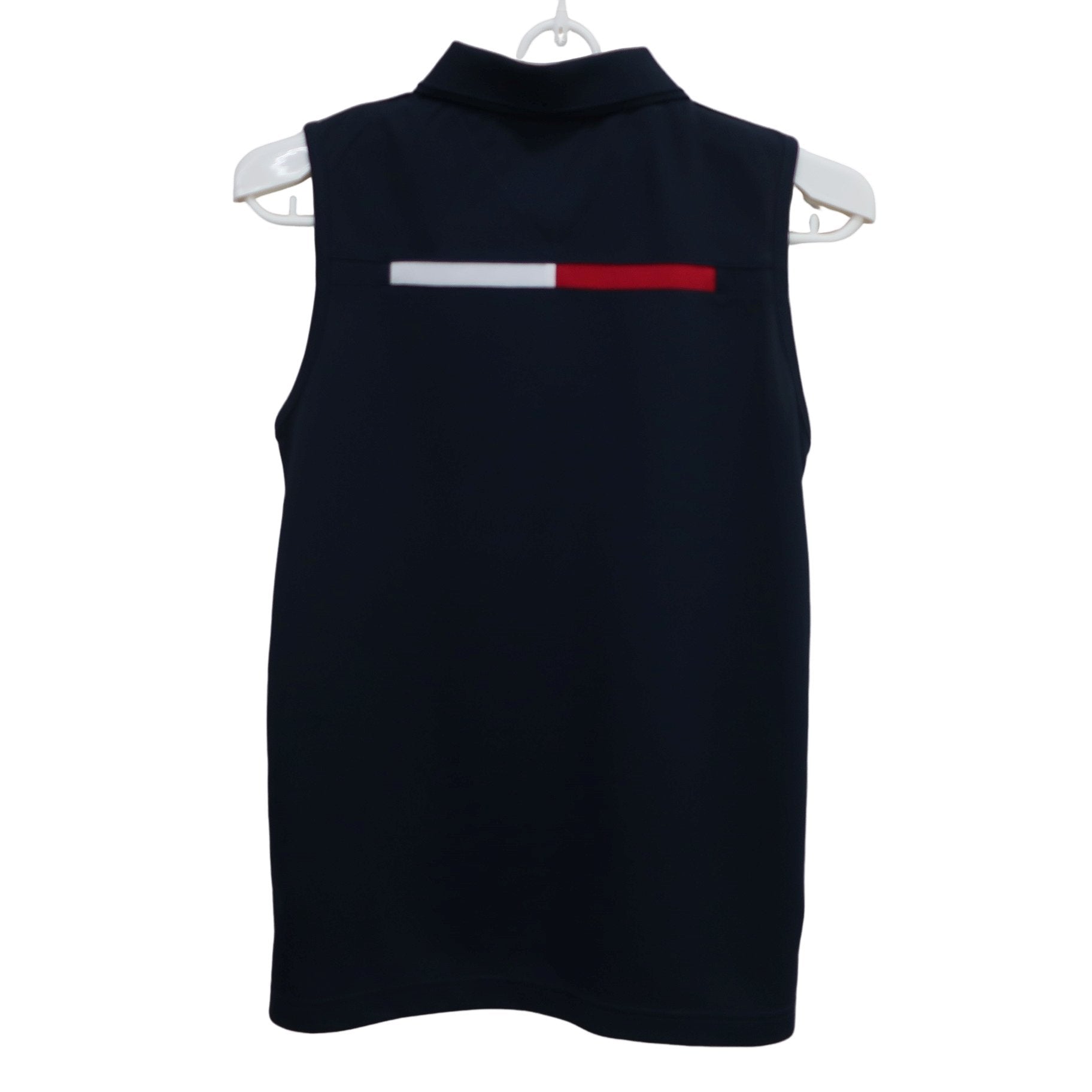 TOMMY HILFIGER GOLF(トミーヒルフィガーゴルフ) ノースリーブポロシャツ ネイビー レディース S A