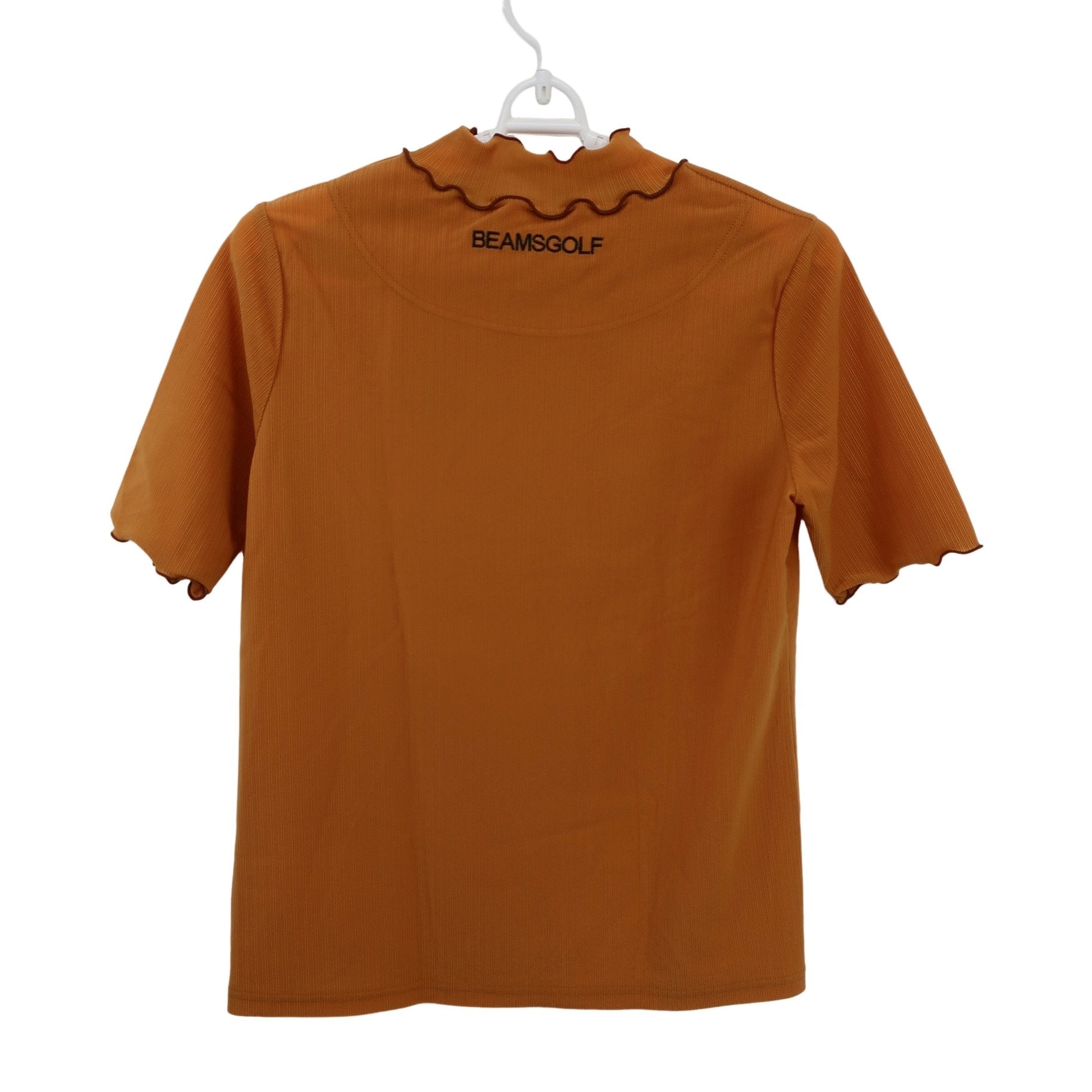BEAMS GOLF(ビームスゴルフ) 半袖シャツ マスタードカラー レディース M A
