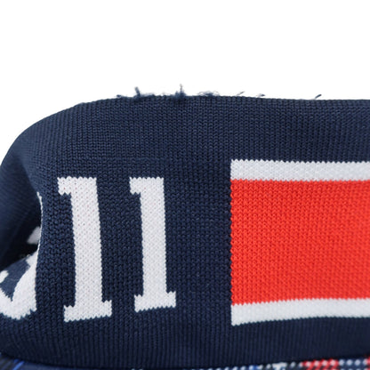 FILA GOLF(フィラゴルフ) フルジップジャケット 青赤チェック レディース M A