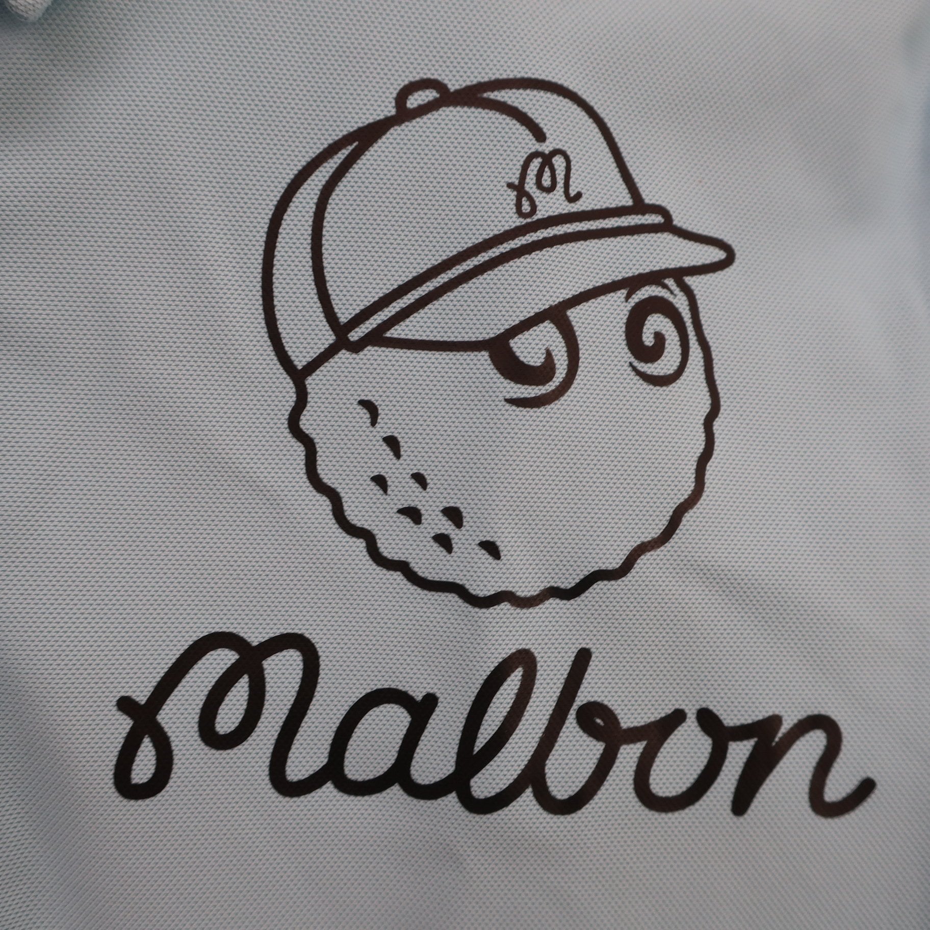 Malbon Golf(マルボンゴルフ) ポロシャツ 水色 レディース M A