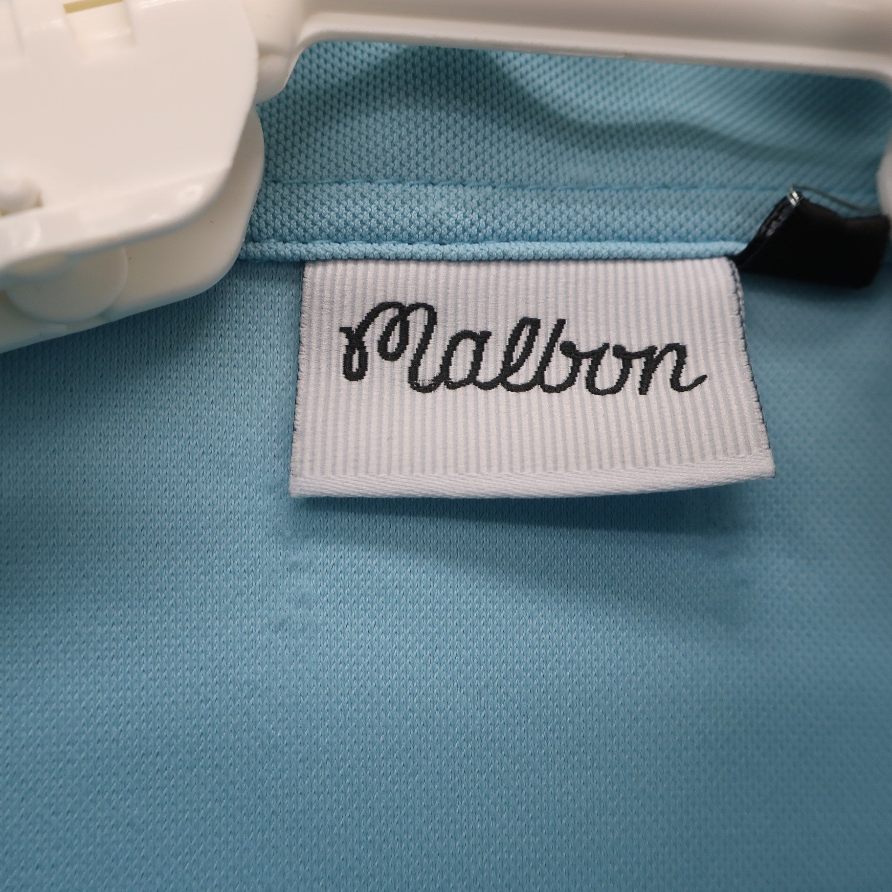 Malbon Golf(マルボンゴルフ) ポロシャツ 水色 レディース M A
