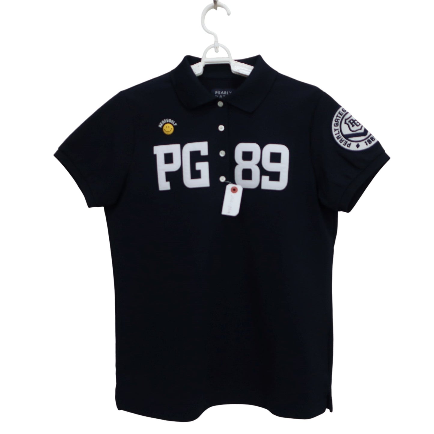 PEARLY GATES(パーリーゲイツ) ポロシャツ ネイビー レディース 2 055-8260706 A