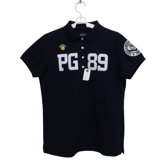 PEARLY GATES(パーリーゲイツ) ポロシャツ ネイビー レディース 2 055-8260706 A