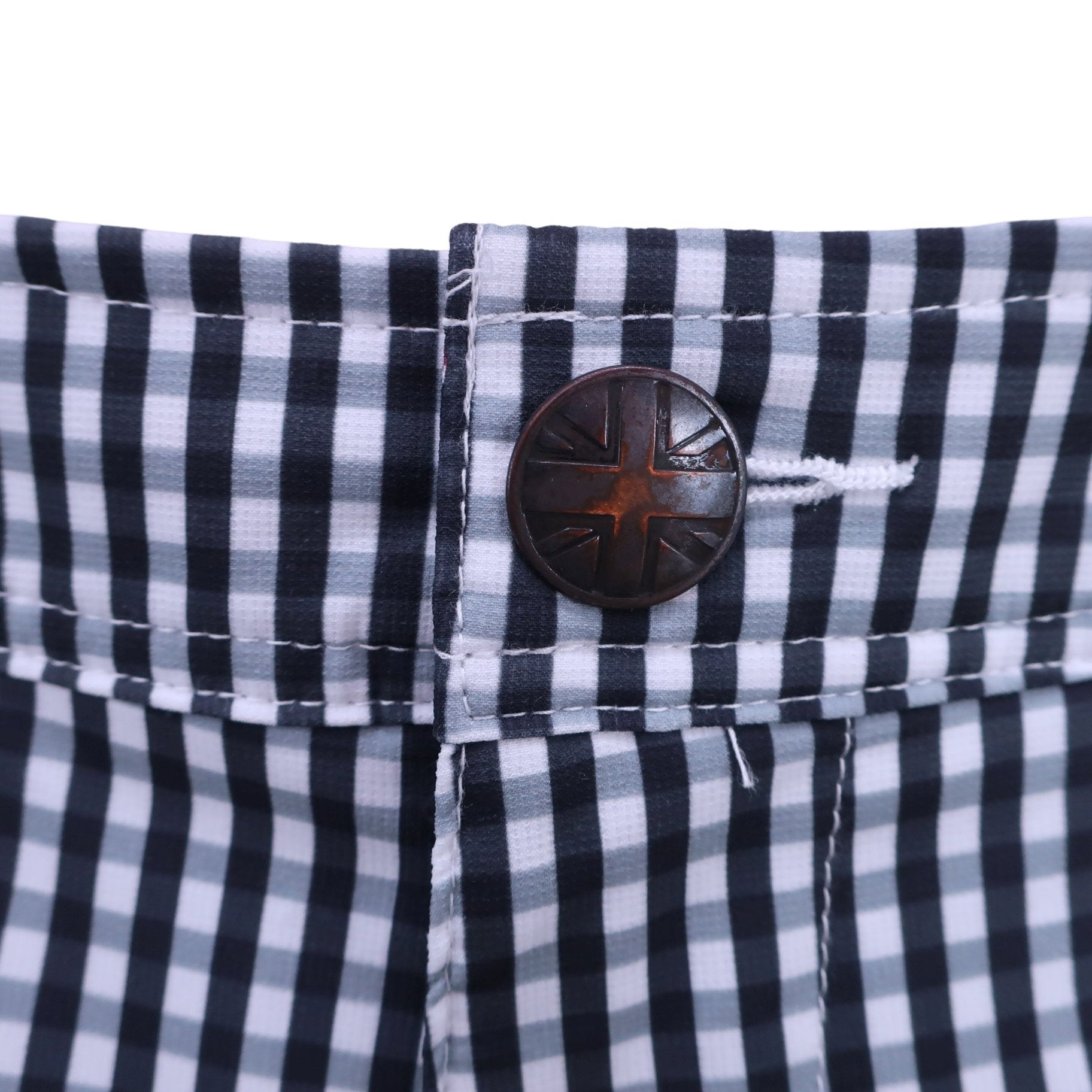 Admiral(アドミラル) ショートパンツ 白黒チェック レディース L ADLA838 A