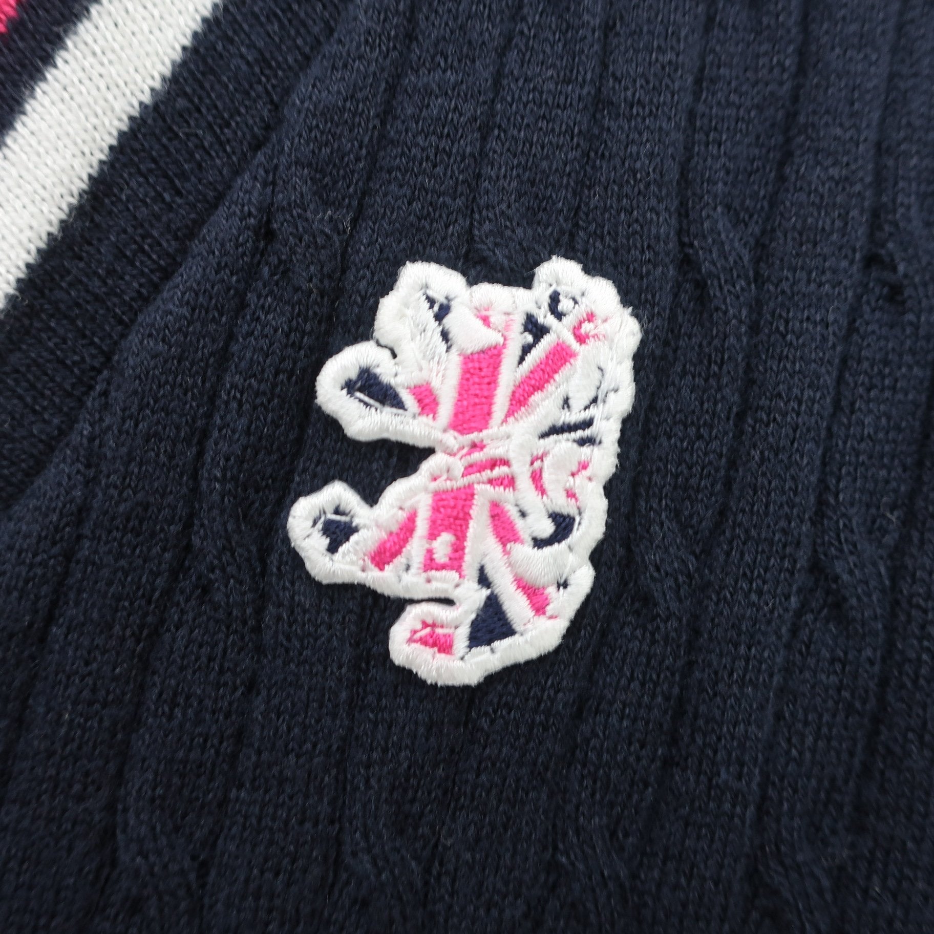 Admiral(アドミラル) ニットベスト ネイビー レディース L B