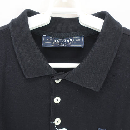 GALVANNI ポロシャツ 黒 メンズ S A