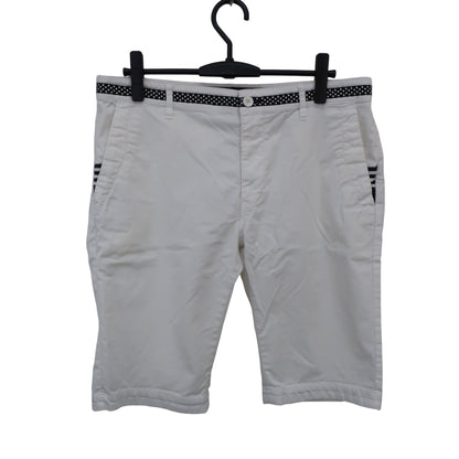 BEAMS HEART ハーフパンツ 白 メンズ L B