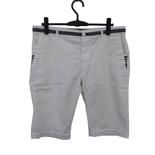BEAMS HEART ハーフパンツ 白 メンズ L B