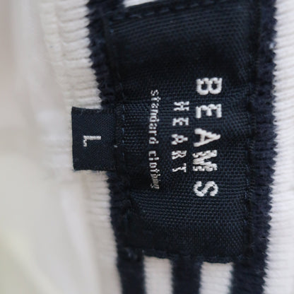 BEAMS HEART ハーフパンツ 白 メンズ L B