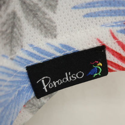 Paradiso(パラディーゾ) ポロシャツ 白青赤 メンズ L A