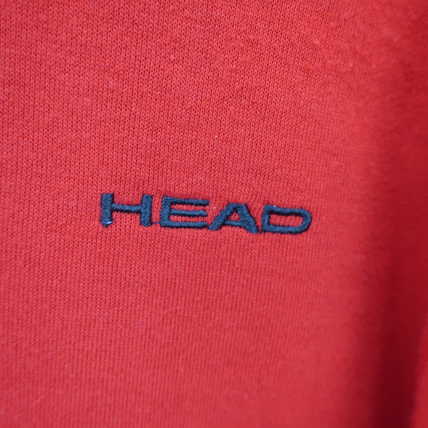 HEAD(ヘッド) ハーフジップトレーナー 赤 メンズ L B