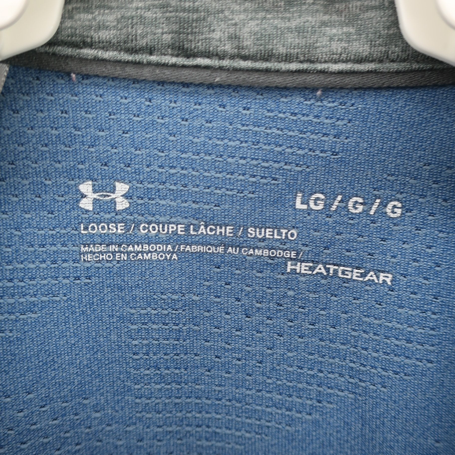 UNDER ARMOUR(アンダーアーマー) ポロシャツ 青 メンズ LG A