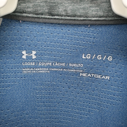 UNDER ARMOUR(アンダーアーマー) ポロシャツ 青 メンズ LG A