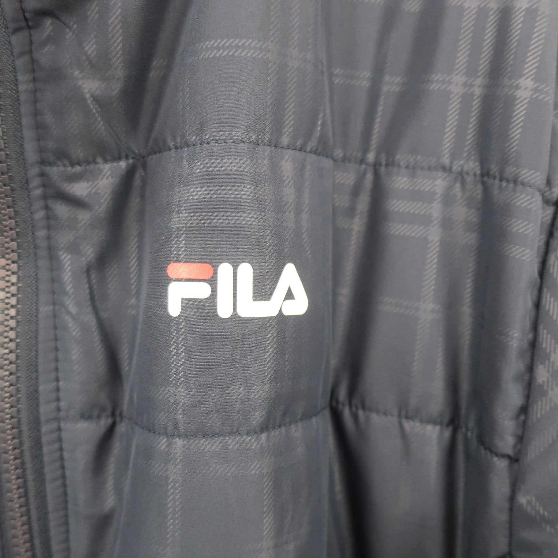 FILA GOLF(フィラゴルフ) 中綿ジャケット ネイビー系 メンズ L A