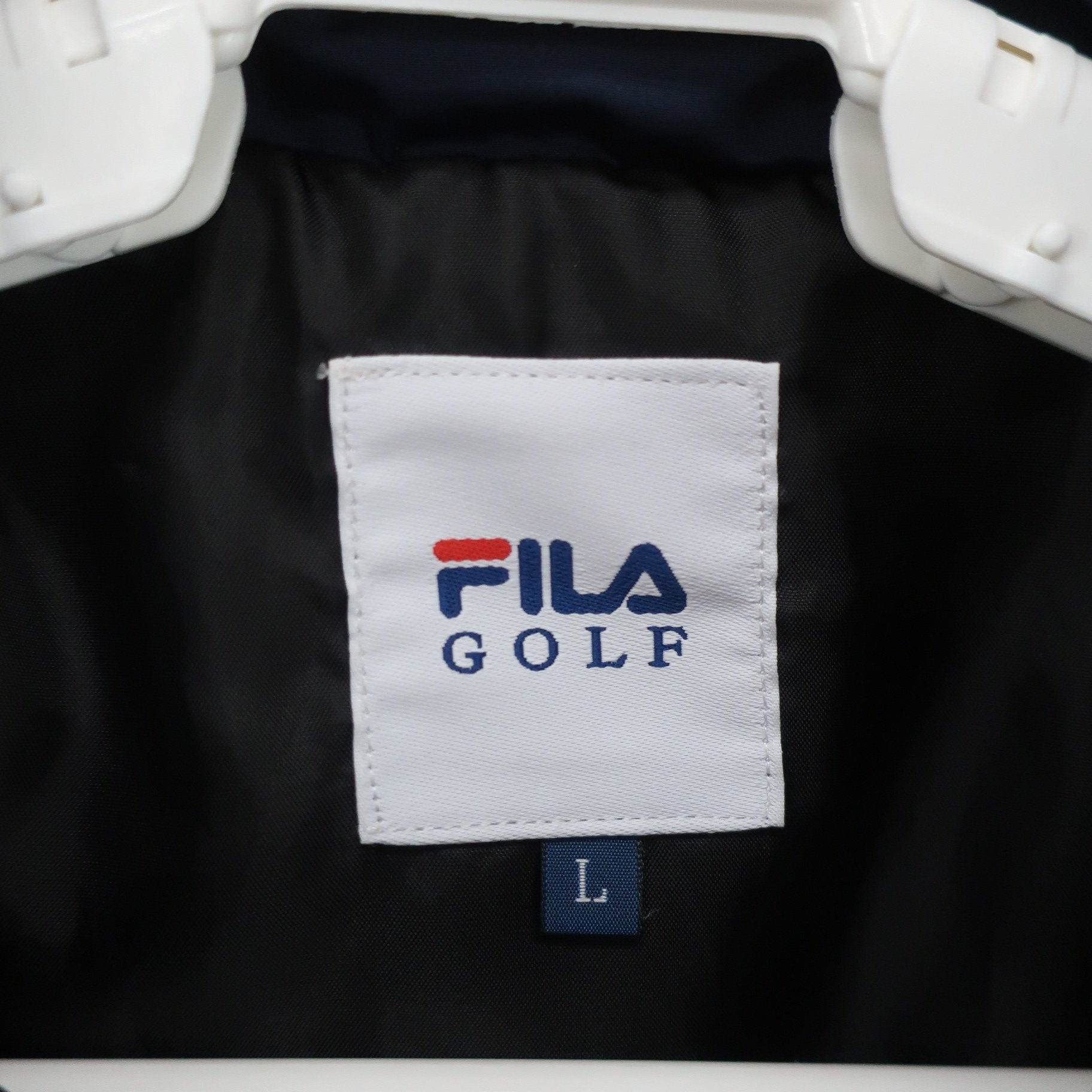 FILA GOLF(フィラゴルフ) 中綿ジャケット ネイビー系 メンズ L A