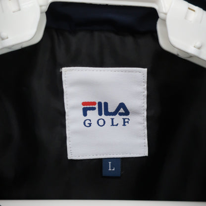 FILA GOLF(フィラゴルフ) 中綿ジャケット ネイビー系 メンズ L A