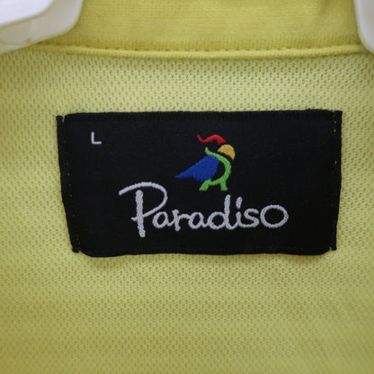 Paradiso(パラディーゾ) ポロシャツ 黄色 メンズ L A