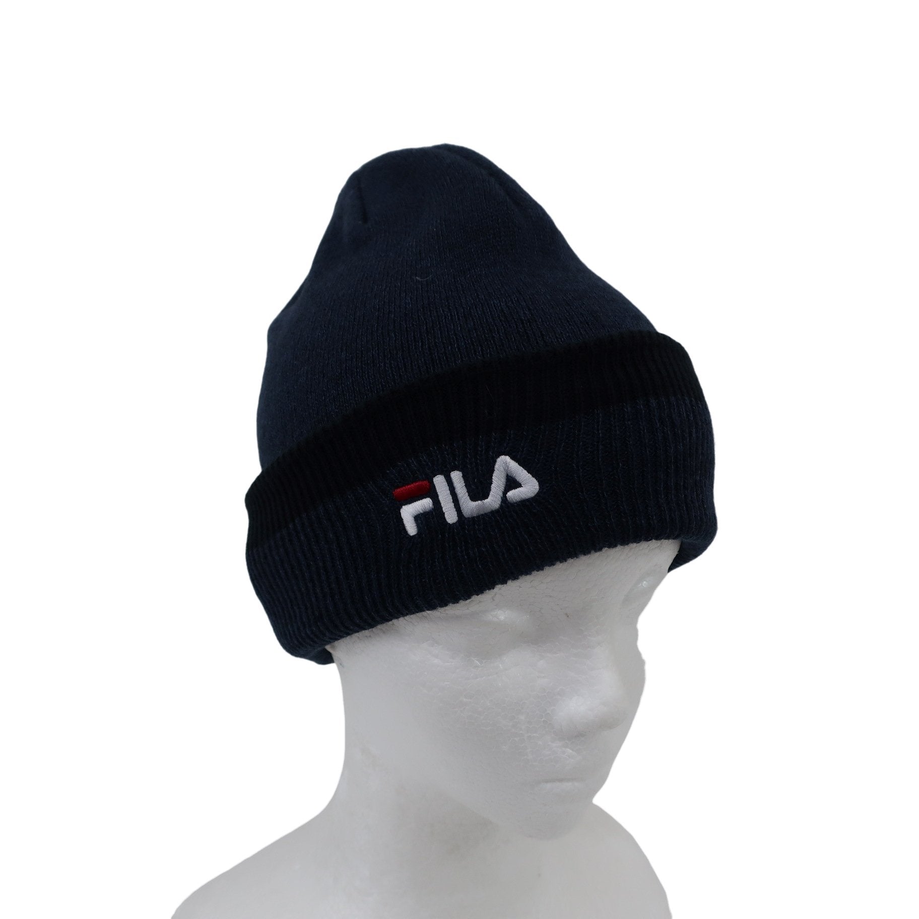 FILA GOLF(フィラゴルフ) ニット帽 ネイビー メンズ フリーサイズ A