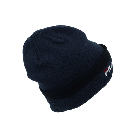 FILA GOLF(フィラゴルフ) ニット帽 ネイビー メンズ フリーサイズ A