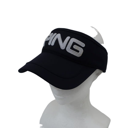 PING(ピン) サンバイザー ネイビー メンズ フリーサイズ A