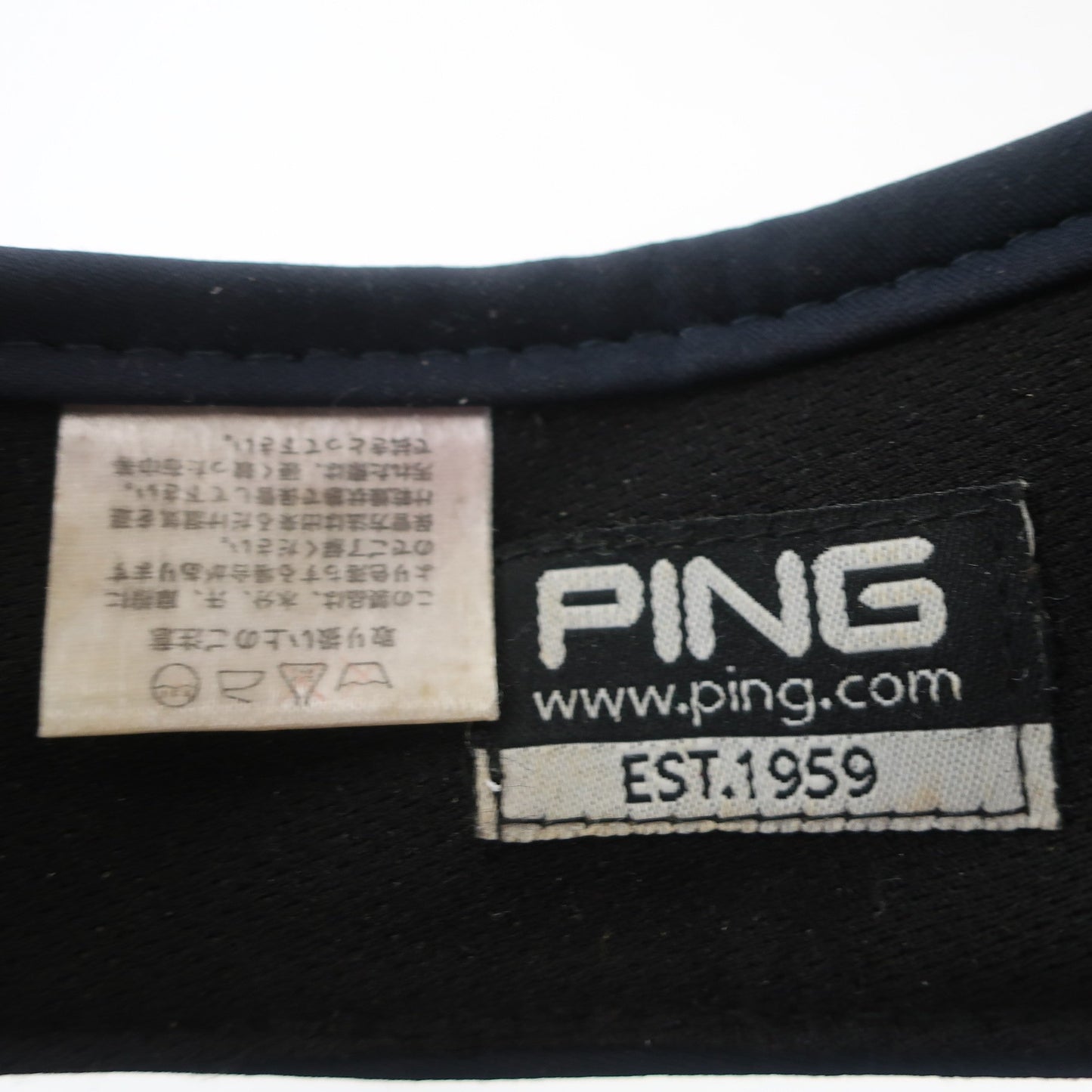 PING(ピン) サンバイザー ネイビー メンズ フリーサイズ A