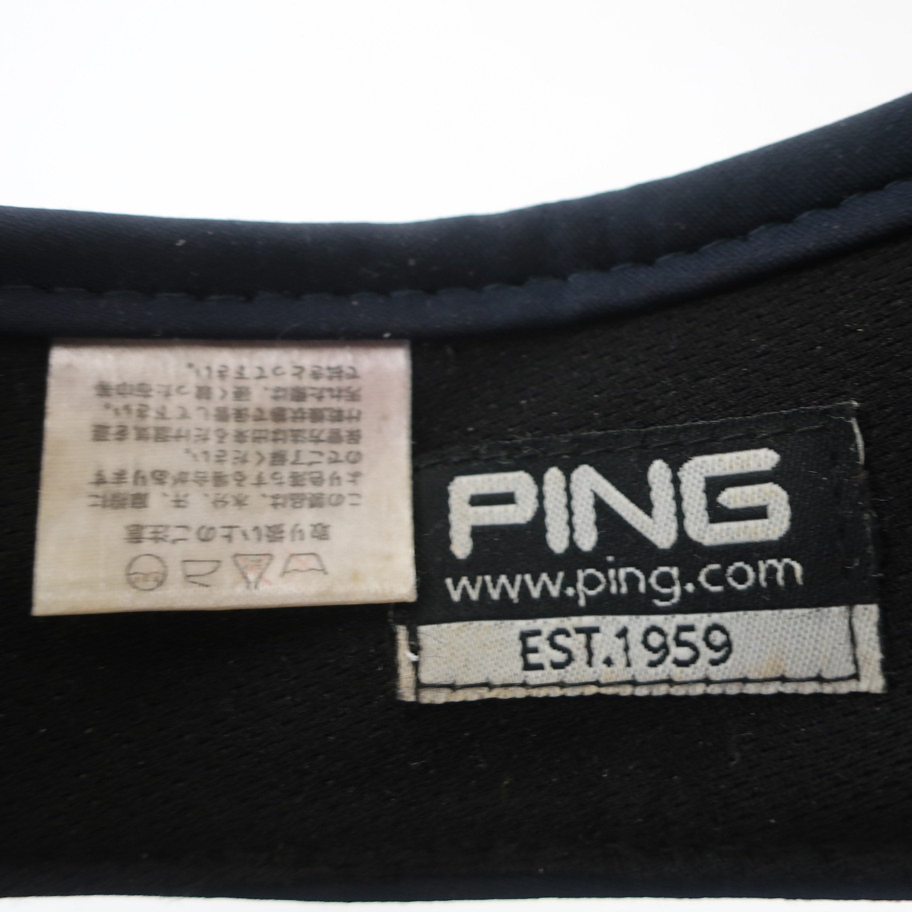 PING(ピン) サンバイザー ネイビー メンズ フリーサイズ A