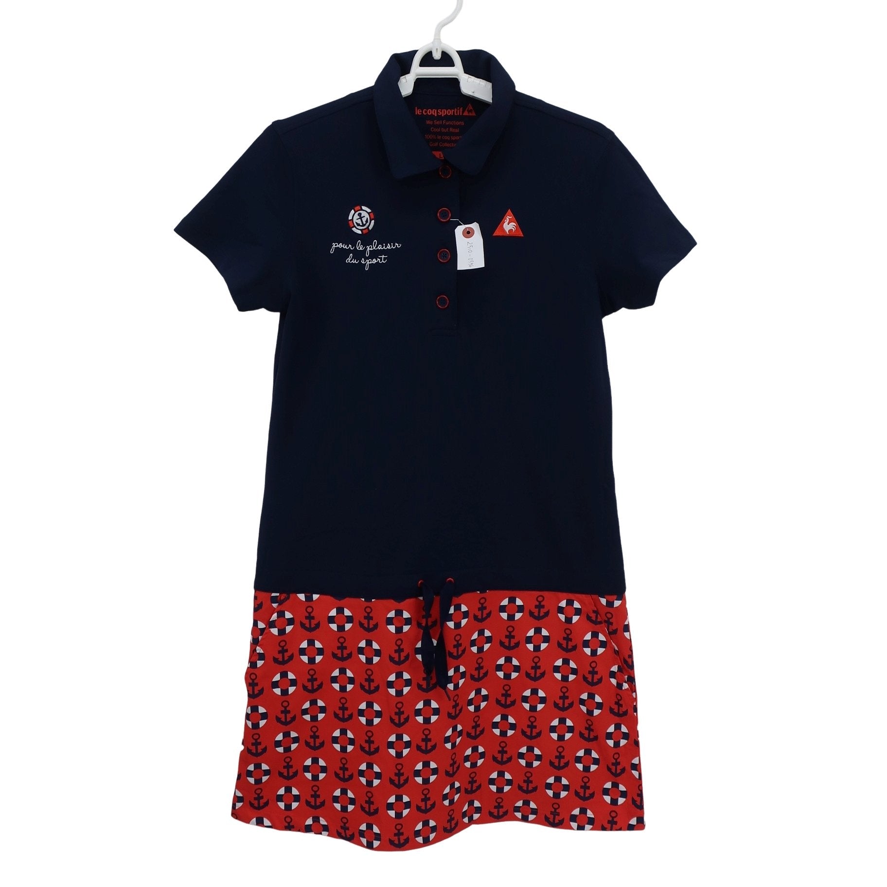 le coq sportif(ルコックスポルティフ) ワンピース ネイビー レディース L A