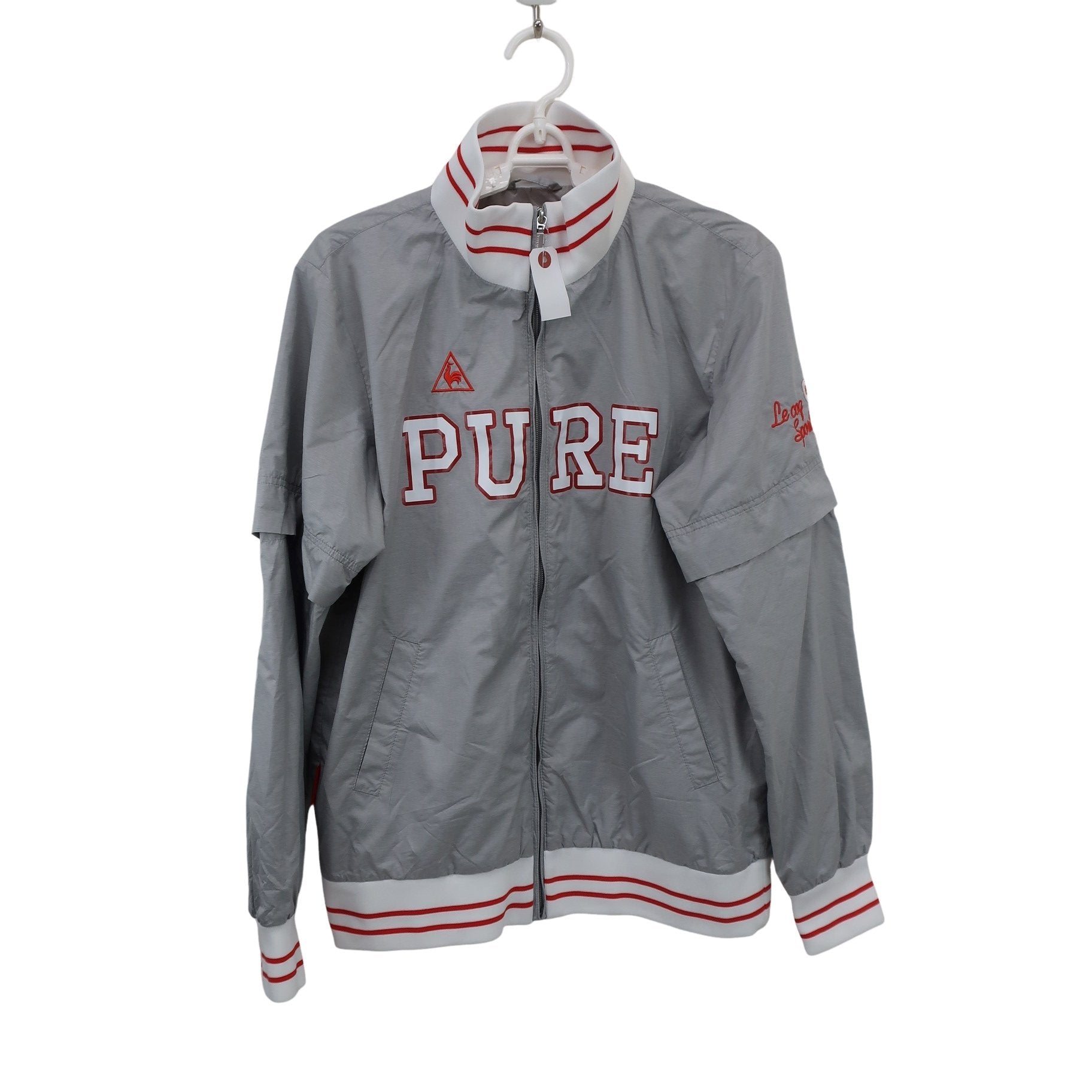 le coq sportif(ルコックスポルティフ) ブルゾン シルバー メンズ LL A