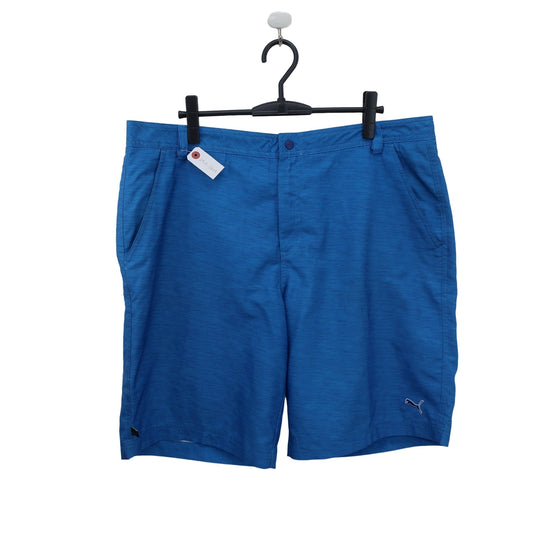 PUMA GOLF(プーマゴルフ) ハーフパンツ 青 メンズ W40 A