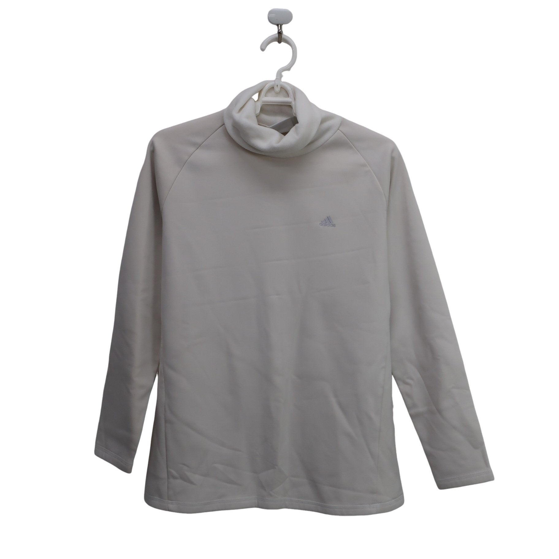 adidas(アディダス) ハイネックシャツ 白 レディース L B