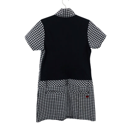 FILA GOLF(フィラゴルフ) ワンピース 白黒チェック レディース L A