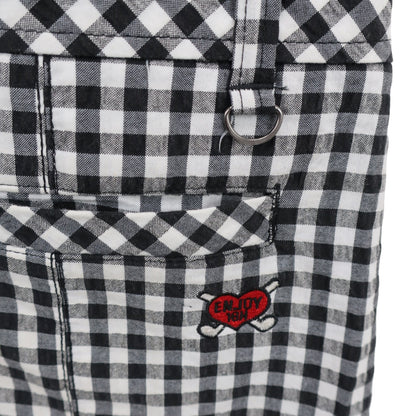 FILA GOLF(フィラゴルフ) ワンピース 白黒チェック レディース L A