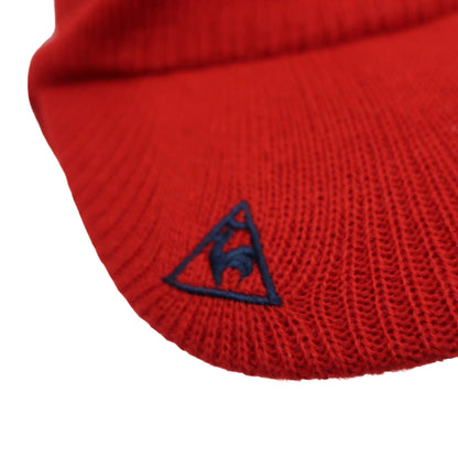 le coq sportif(ルコックスポルティフ) ニットキャップ 赤 レディース フリーサイズ A